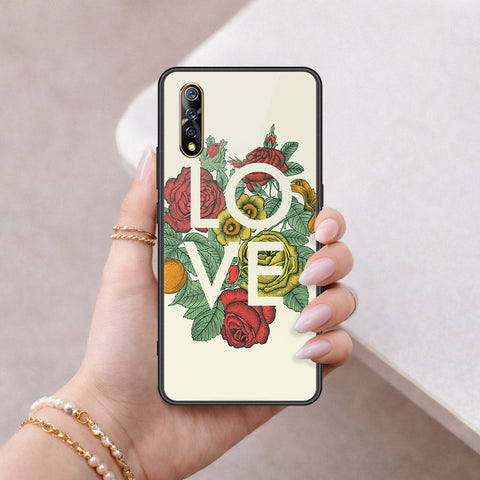 vivo iQOO Neo 855 Cover - Floral Series 2 - HQ Ultra Shine Premium Infinity Glass Soft Silicon Borders Case