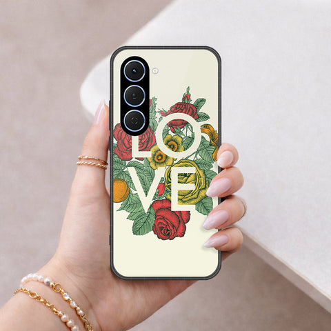 Tecno Spark 40 Pro Cover - Floral Series 2 - HQ Ultra Shine Premium Infinity Glass Soft Silicon Borders Case