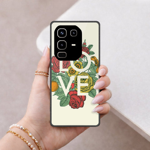 Infinix Note 50 Pro 4G Cover - Floral Series 2 - HQ Ultra Shine Premium Infinity Glass Soft Silicon Borders Case