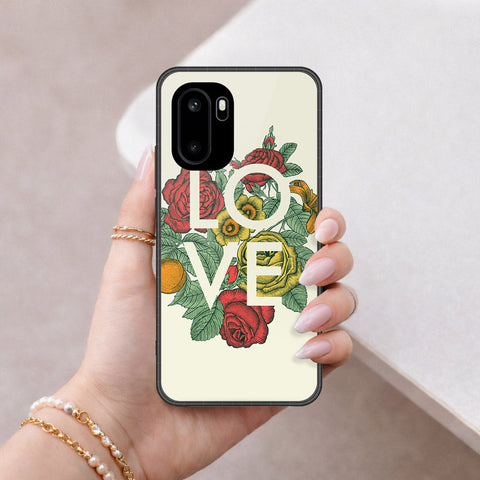 OnePlus Ace 6 Cover - Floral Series 2 - HQ Ultra Shine Premium Infinity Glass Soft Silicon Borders Case