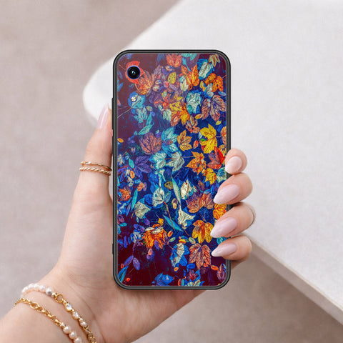 Huawei Honor 8A Cover - Floral Series 2 - HQ Ultra Shine Premium Infinity Glass Soft Silicon Borders Case