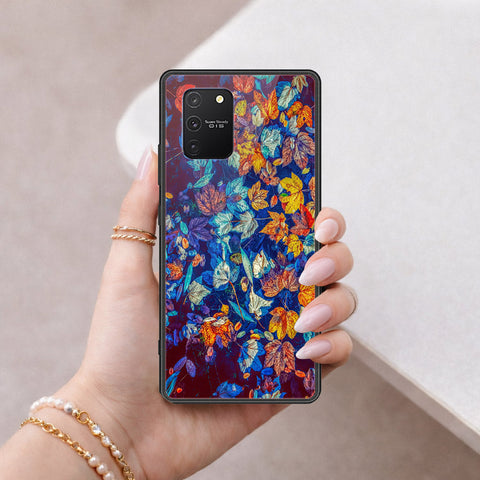 Samsung Galaxy M80s Cover - Floral Series 2 - HQ Ultra Shine Premium Infinity Glass Soft Silicon Borders Case