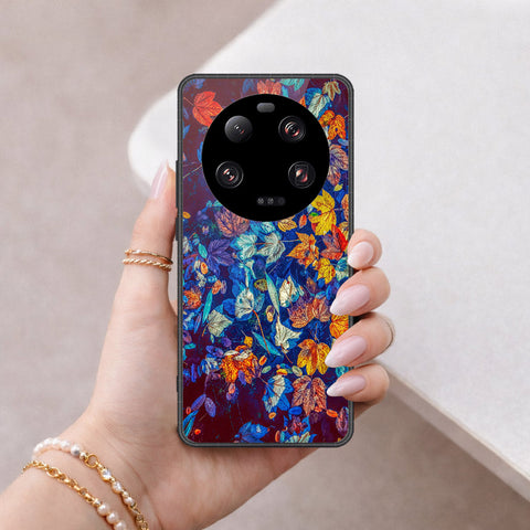 Xiaomi 13 Ultra Cover - Floral Series 2 - HQ Ultra Shine Premium Infinity Glass Soft Silicon Borders Case