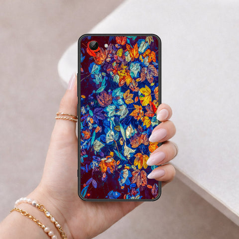 Vivo Y81s Cover - Floral Series 2 - HQ Ultra Shine Premium Infinity Glass Soft Silicon Borders Case