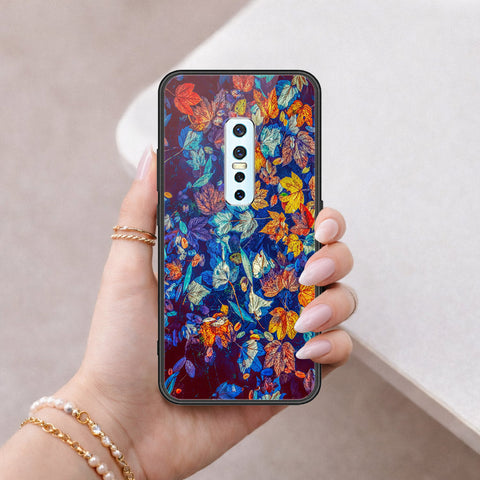 Vivo V17 Pro Cover - Floral Series 2 - HQ Ultra Shine Premium Infinity Glass Soft Silicon Borders Case