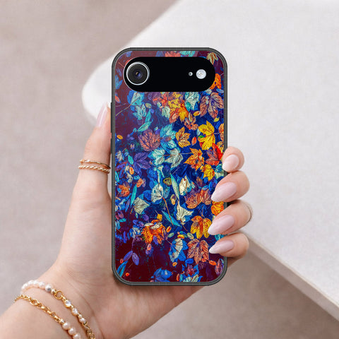 iPhone 17 Air - Floral Series 2 - HQ Ultra Shine Premium Infinity Glass Soft Silicon Borders Case