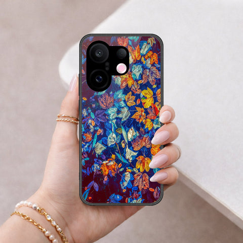 Vivo X200 FE Cover - Floral Series 2 - HQ Ultra Shine Premium Infinity Glass Soft Silicon Borders Case