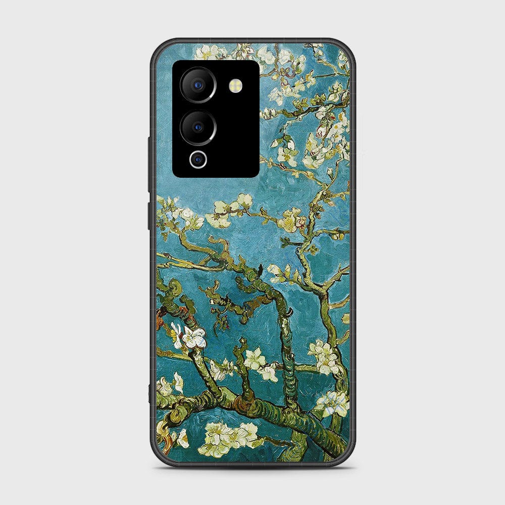 Infinix Note 12 G96 Cover- Design 5 -Floral Series 2 - HQ Ultra Shine Premium Infinity Glass Soft Silicon Borders Case(Fast Delivery))