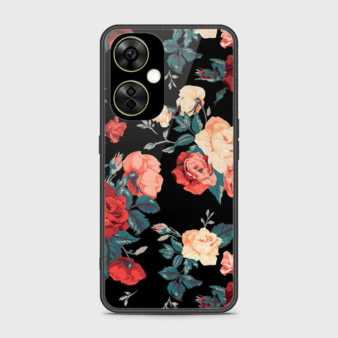 OnePlus Nord CE 3 Cover- Floral Series 2 - HQ Ultra Shine Premium Infinity Glass Soft Silicon Borders Case