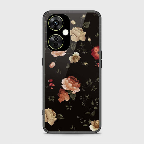 OnePlus Nord CE 3 Cover- Floral Series 2 - HQ Ultra Shine Premium Infinity Glass Soft Silicon Borders Case