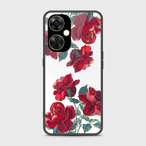 OnePlus Nord CE 3 Cover- Floral Series 2 - HQ Ultra Shine Premium Infinity Glass Soft Silicon Borders Case