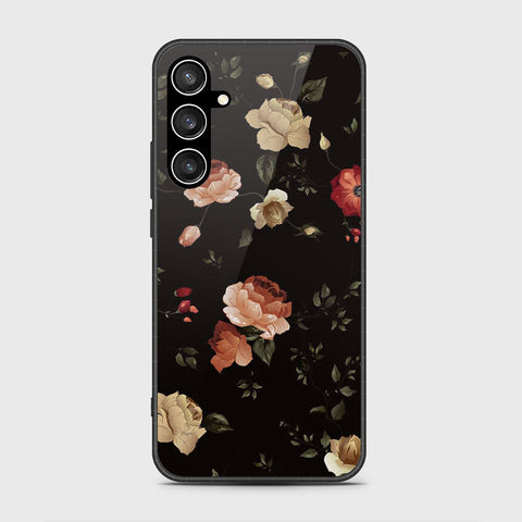 Samsung Galaxy S23 FE  Cover- Floral Series 2 - HQ Ultra Shine Premium Infinity Glass Soft Silicon Borders Case (Fast Delivery)