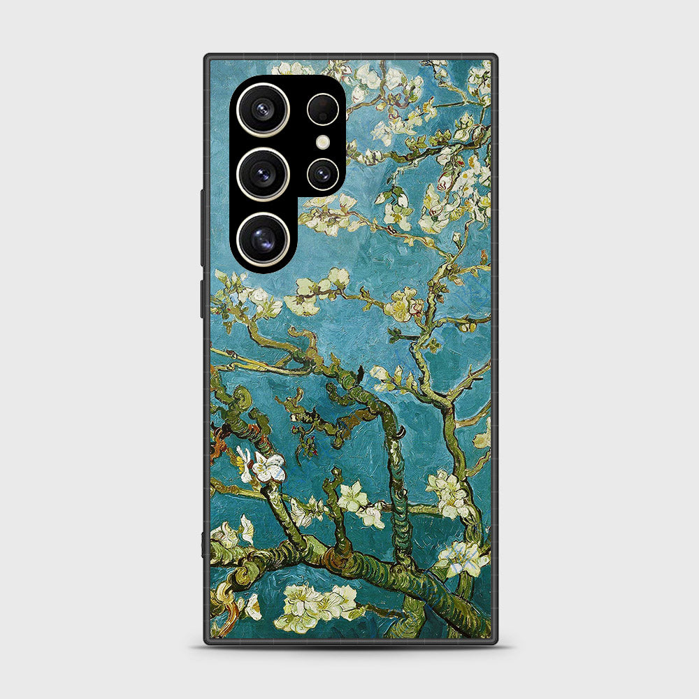 Samsung Galaxy S24 Ultra Cover- Floral Series 2 - HQ Premium Shine Durable Shatterproof Case