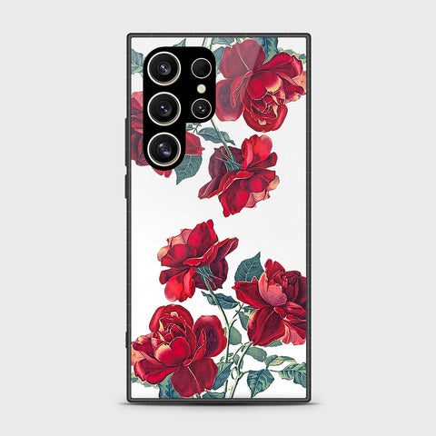 Samsung Galaxy S24 Ultra Cover- Floral Series 2 - HQ Premium Shine Durable Shatterproof Case