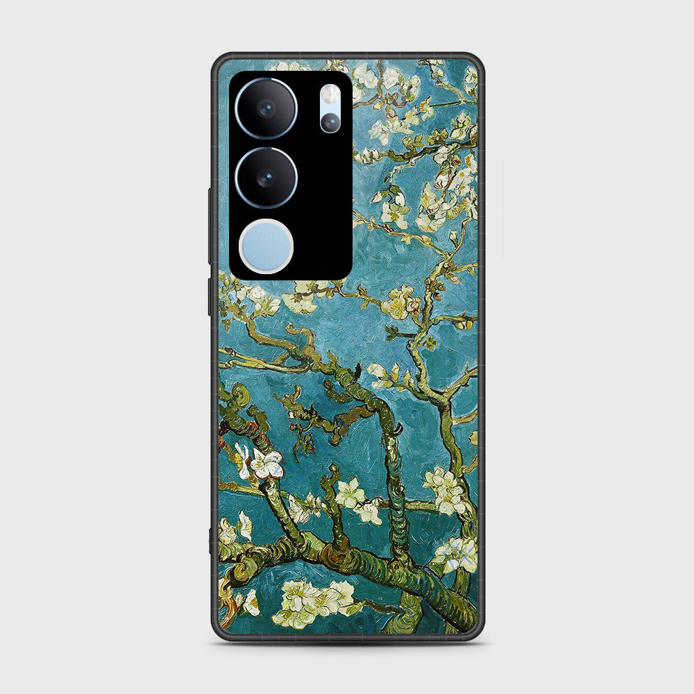 Vivo S17 Cover- Floral Series 2 - HQ Premium Shine Durable Shatterproof Case