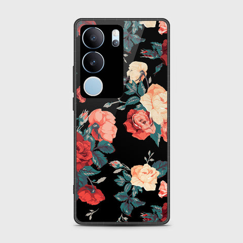 Vivo S17 Cover- Floral Series 2 - HQ Premium Shine Durable Shatterproof Case