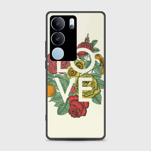 Vivo S17 Cover- Floral Series 2 - HQ Premium Shine Durable Shatterproof Case
