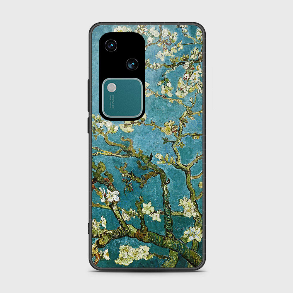Vivo S18 Cover- Floral Series 2 - HQ Premium Shine Durable Shatterproof Case