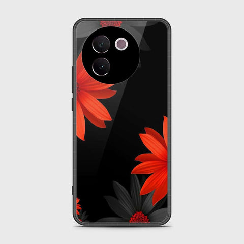 Vivo V30 Cover- Floral Series 2 - HQ Premium Shine Durable Shatterproof Case