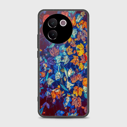 Vivo V30 Cover- Floral Series 2 - HQ Premium Shine Durable Shatterproof Case