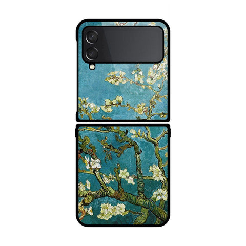 Samsung Galaxy Z Flip 4 5G Cover- Floral Series 2 - D53 - HQ Premium Shine Durable Shatterproof Case - Soft Silicon Borders ( Fast Delivery )