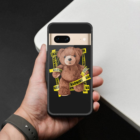 Google Pixel 7- Stellar Series -HQ Ultra Shine Premium Infinity Glass Soft Silicon Borders Case