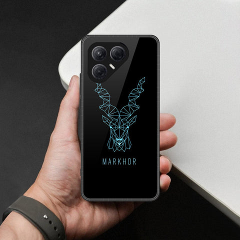 Tecno Pova 7 4G- Markhor Series -HQ Ultra Shine Premium Infinity Glass Soft Silicon Borders Case