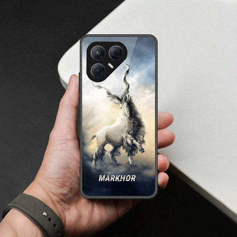 Tecno Pova 7 4G- Markhor Series -HQ Ultra Shine Premium Infinity Glass Soft Silicon Borders Case