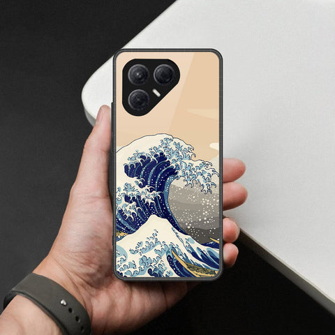 Tecno Pova 7 4G- Stellar Series -HQ Ultra Shine Premium Infinity Glass Soft Silicon Borders Case