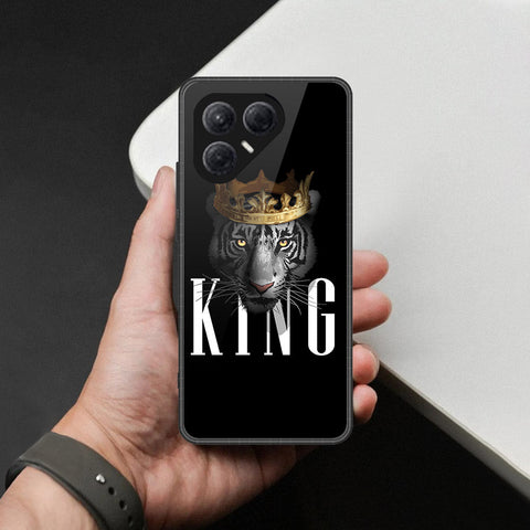 Tecno Pova 7 4G- Stellar Series -HQ Ultra Shine Premium Infinity Glass Soft Silicon Borders Case