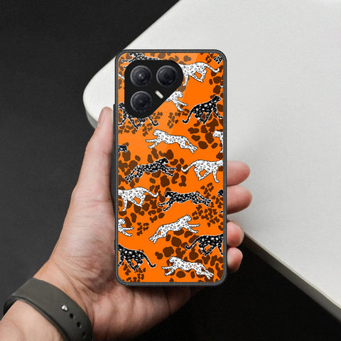 Tecno Pova 7 4G- Hustle Series -HQ Ultra Shine Premium Infinity Glass Soft Silicon Borders Case