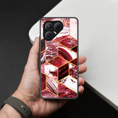 Tecno Pova 7 4G- O'Nation Shades of Marble Series -HQ Ultra Shine Premium Infinity Glass Soft Silicon Borders Case