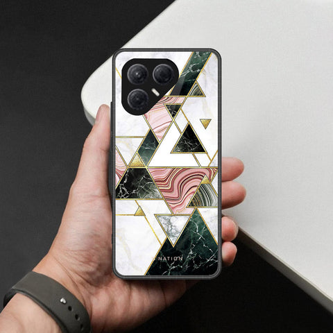 Tecno Pova 7 4G- O'Nation Shades of Marble Series -HQ Ultra Shine Premium Infinity Glass Soft Silicon Borders Case