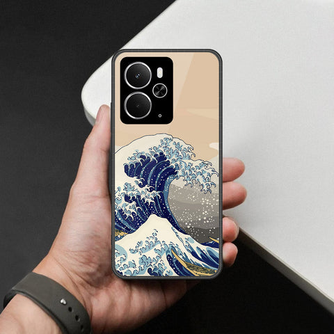 Realme 14T- Stellar Series -HQ Ultra Shine Premium Infinity Glass Soft Silicon Borders Case