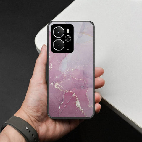 Realme 14T- Mystic Marble Series -HQ Ultra Shine Premium Infinity Glass Soft Silicon Borders Case