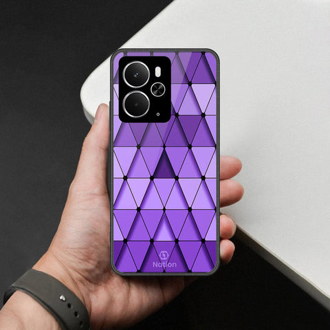 Realme 14T- Onation Pyramid Series -HQ Ultra Shine Premium Infinity Glass Soft Silicon Borders Case