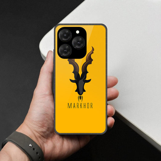 Realme 15T- Markhor Series -HQ Ultra Shine Premium Infinity Glass Soft Silicon Borders Case