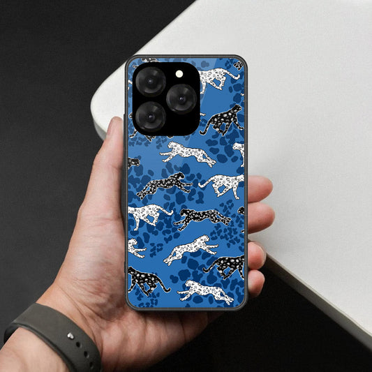 Realme 15T- Hustle Series -HQ Ultra Shine Premium Infinity Glass Soft Silicon Borders Case