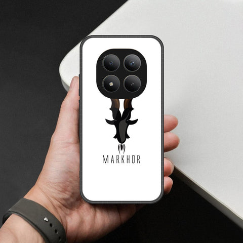 Xiaomi Redmi Note 15 Pro Plus- Markhor Series -HQ Ultra Shine Premium Infinity Glass Soft Silicon Borders Case