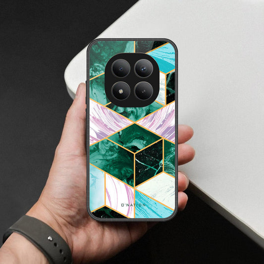 Xiaomi Redmi Note 15 Pro Plus- O'Nation Shades of Marble Series -HQ Ultra Shine Premium Infinity Glass Soft Silicon Borders Case