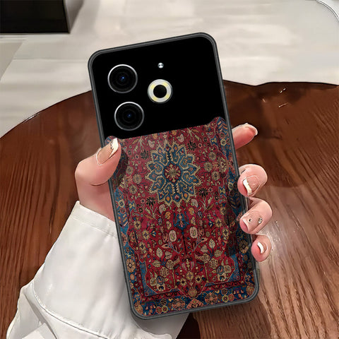 Tecno Pova 6 Cover - ONation Persian Rugs Series - HQ Ultra Shine Premium Infinity Glass Soft Silicon Borders Case