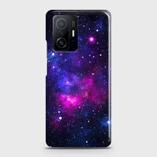 Xiaomi 11T Pro Cover - Dark Galaxy Stars Modern Printed Hard Case with Life Time Colors Guarantee (Fast Delivery)