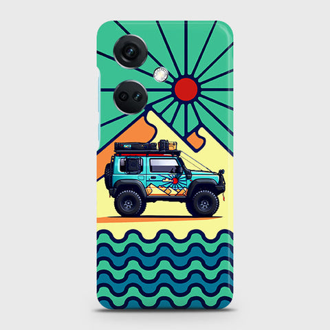 OnePlus Nord CE3  Cover - Adventure Series - Matte Finish - Snap On Hard Case with LifeTime Colors Guarantee