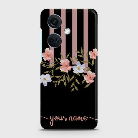 OnePlus Nord CE3  Cover - Floral Series - Matte Finish - Snap On Hard Case with LifeTime Colors Guarantee