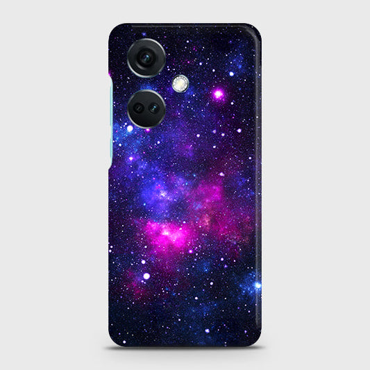 OnePlus Nord CE3 Cover - Dark Galaxy Stars Modern Printed Hard Case with Life Time Colors Guarantee