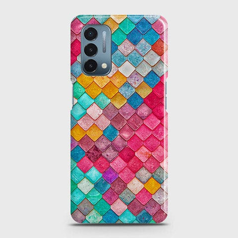 OnePlus Nord N200 5G Cover - Chic Colorful Mermaid Printed Hard Case with Life Time Colors Guarantee (Fast Delivery)