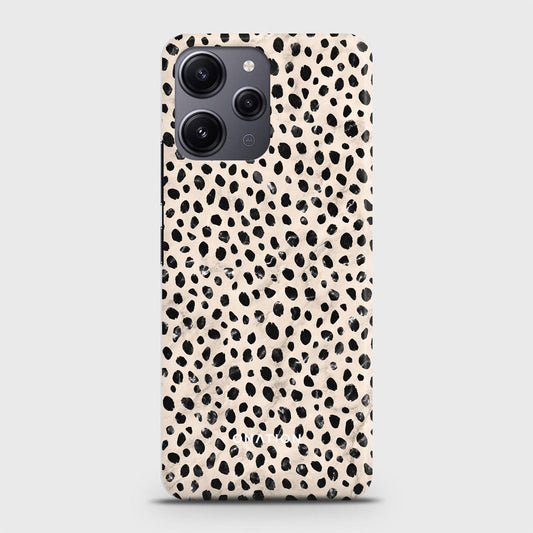 Xiaomi Redmi 12  Cover - Bold Dots Series - Matte Finish - Snap On Hard Case with LifeTime Colors Guarantee