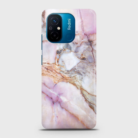 Xiaomi Poco C55 Cover - Violet Sky Marble Trendy Printed Hard Case with Life Time Colors Guarantee