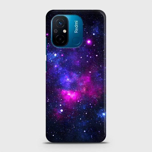 Xiaomi Poco C55 Cover - Dark Galaxy Stars Modern Printed Hard Case with Life Time Colors Guarantee