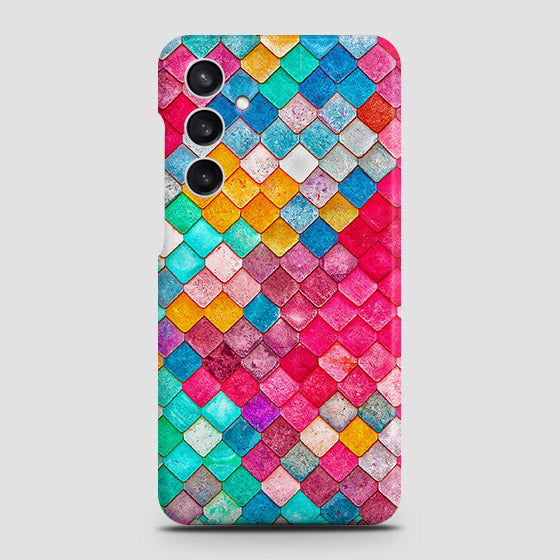 Samsung Galaxy A55 Cover - Chic Colorful Mermaid Printed Hard Case with Life Time Colors Guarantee (Fast Delivery)